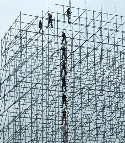 德阳钢管架工程案例